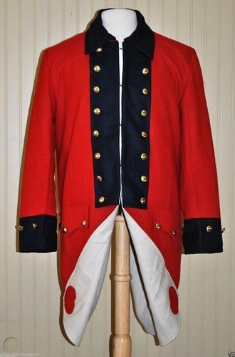 Cappotto rosso inglese nuovo