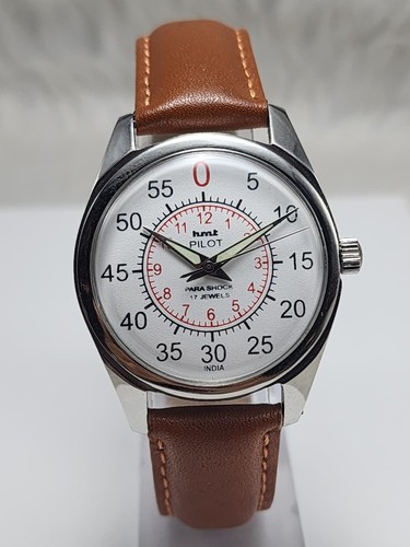 Working hmt pilot white - hmt, dial