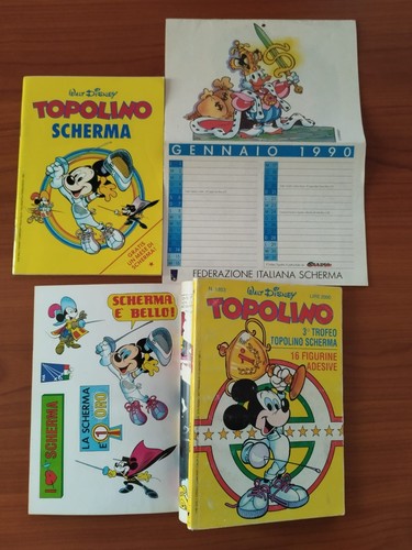 Scherma topolino - su,