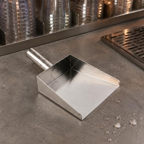 Pala quadrata acciaio inox - pala, in