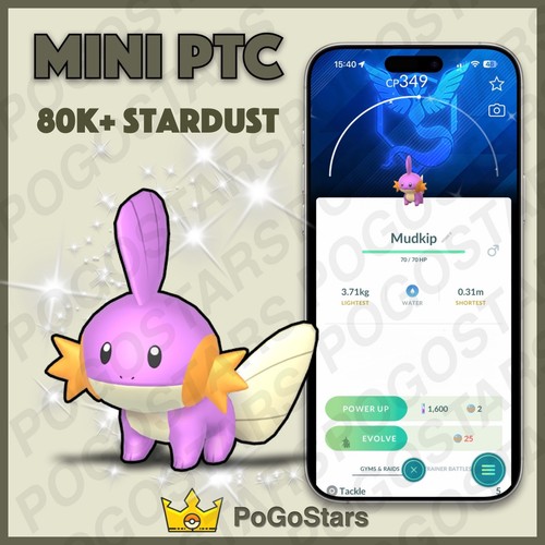 Pokémon ptc shiny mudkip - -,