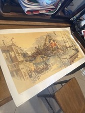 Stampa litografica Disneyland