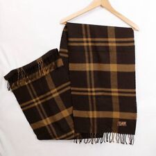 Sciarpa grande Prima Classe Alviero Martini marrone fantasia scozzese 198x37,5cm