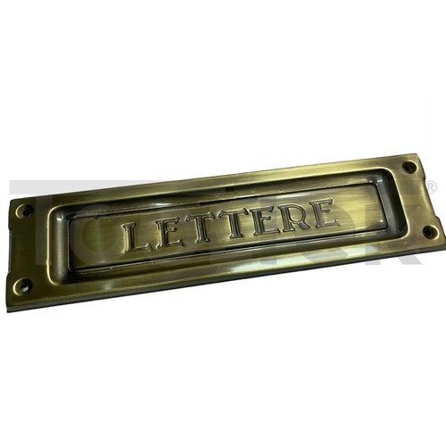 Placca lettere cassetta - lettere,
