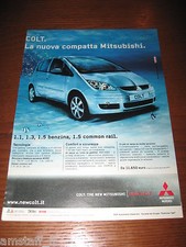 *AM41= MITSUBISHI COLT =PUBBLICITA'=ADVERTISING=WERBUNG=COUPURE=