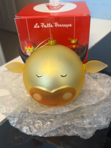 Bolla natale vetro bue a - natale,