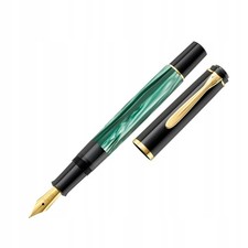 Penna stilografica Pelikan Classic M200 marmo verde pennino B