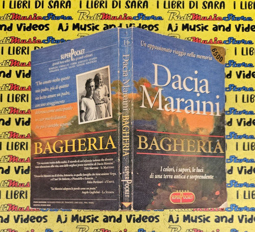 Book libro bagheria dacia - libro,