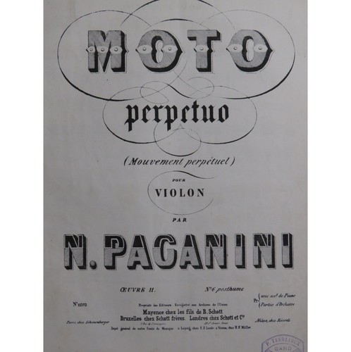 Paganini niccolò moto - paganini,