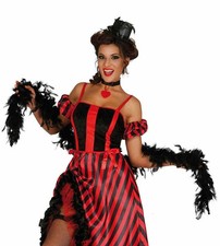 Boa piume nero cm 180 - piume,