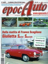 EpocAuto 2015 15#Giuletta Sprint Special,Innocenti J4, BVS, Reliant Scimitar Gt