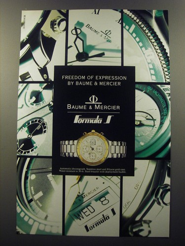 Pubblicità orologio baume - baume, &