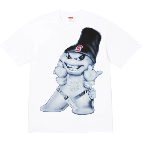 Shirt supreme snowman bianca - supreme,