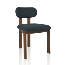 Tomasucci sedia dara dark wood set da 2