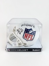NFL Mini Casco Multi Firmato