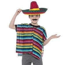 Poncho sombrero per bambini - sombrero,