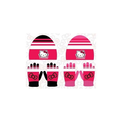 Berretto guanti hello kitty - e,