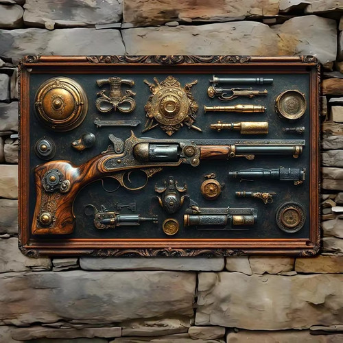 Pistola vintage - pistola,