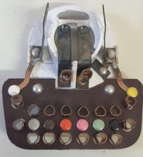 Portalampada con morsettiera Lambretta – NOS d’epoca – ROTTO IN UN ANGOLO