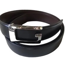 Cintura Gucci reversibile nera