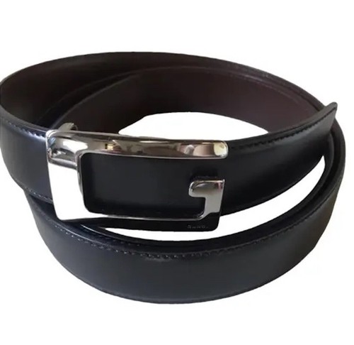 Cintura gucci reversibile nera - reversibile,