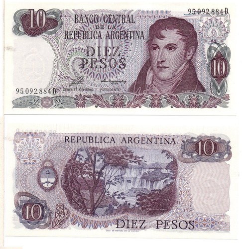 Argentina pesos - 10, (1976)