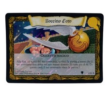 *HH* Rara Card Trading Game Harry Potter Wizards 2001 Boccino D'oro 8/80 ITA 