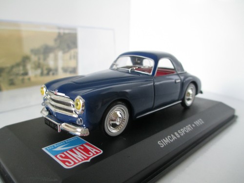 Simca sport 1952 miniature - 8,
