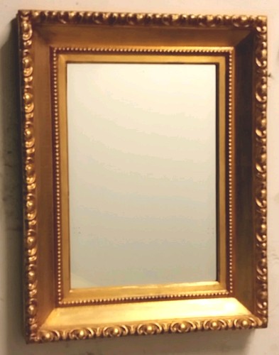Specchio con cornice oro - specchio,