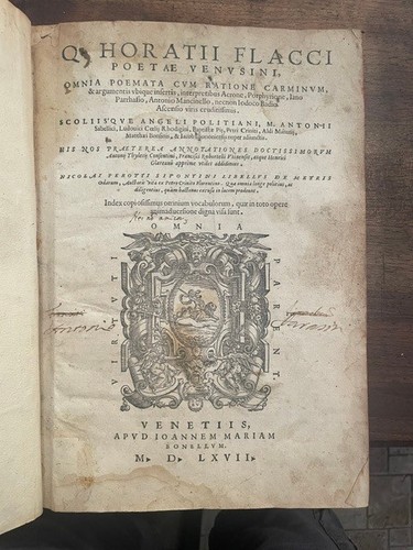 Horatius flaccus quintus - horatius,