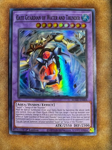 Yugioh gate guardian water - yugioh,
