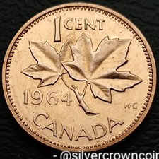 Canada 1 Cent 1964. KM#49