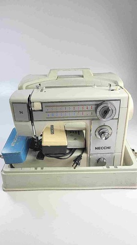 Necchi vintage sewing machine - sewing,