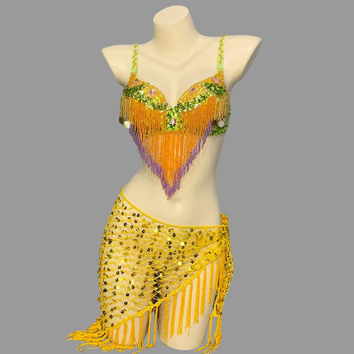 Costume donna con perline - costume,