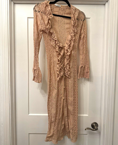 Spolverino donna beige