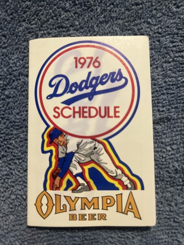 Programma tascabile mlb - tascabile, 1976