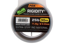 Fox Edges Rigidity Trans Khaki Rig cavo pre-scomparto 30 m trasparente carpa