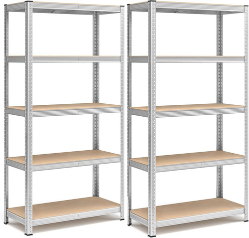 Set scaffali in metallo - di, 2