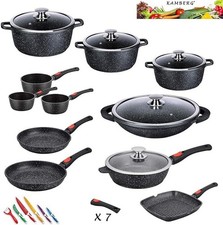 Set di Pentole da Cucina Kamberg 27 Pezzi Completo