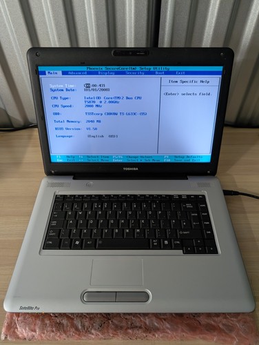 Toshiba satellite pro l450 13l - toshiba, l450-13l