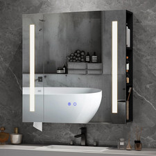 Specchio Contenitore Bagno Con