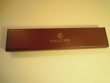 KOLSTER--SCATOLA PER OROLOGIO-FONDO DI MAGAZZINO-VINTAGE-RARE WATCH BOX-CASE-4+
