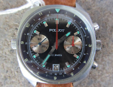 CRONOGRAFO SOVIETICO POLJOT STURMANSKIE MOVIMENTO 3133 PERFETTAMENTE FUNZIONANTE