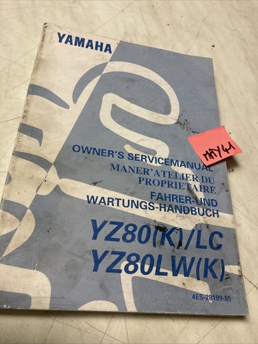 Yamaha yz80 yz80lw - yamaha, k