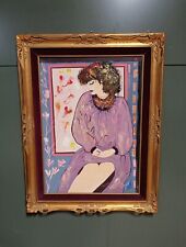 QUADRO DIPINTO OLIO A SPATOLA