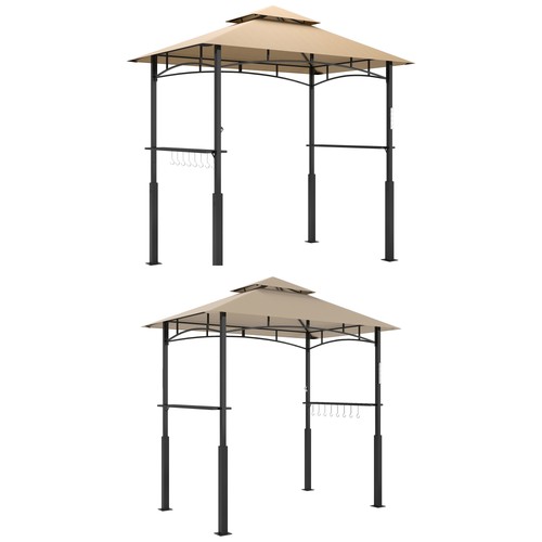 Outsunny grill gazebo - outsunny, 8'