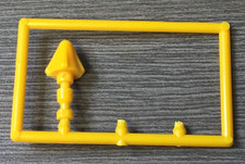 DIACLONE COMBINERS GATS BLOCKER ANNI 80 1x MISSILE su albero giallo accessorio parte