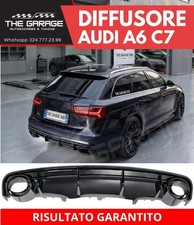 DIFFUSORE RS6 LOOK + TERMINALI