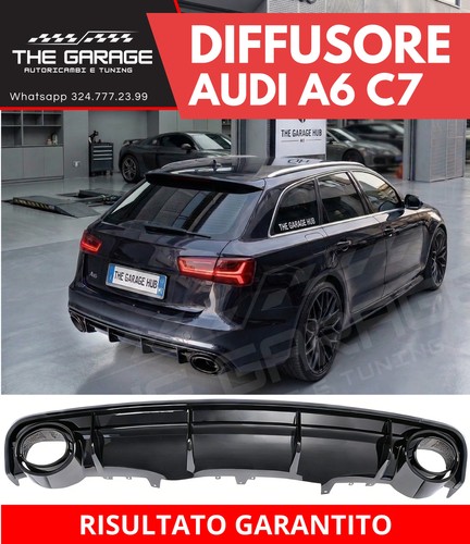 Diffusore rs6 look terminali - rs6,