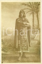 1920 ca SACERDOTE EGIZIO Personaggio in costume FP NV